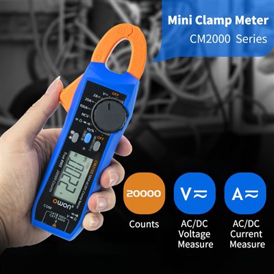 Intelligentes AC/DC-Zangenmessgerät der CM2100-Serie